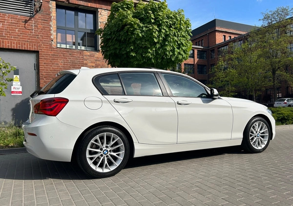 BMW Seria 1 cena 66500 przebieg: 98600, rok produkcji 2016 z Wrocław małe 379